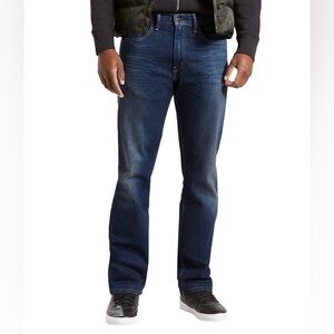 LEVI'S 505 REGULAR FIT STRETCH JEANS 32X30